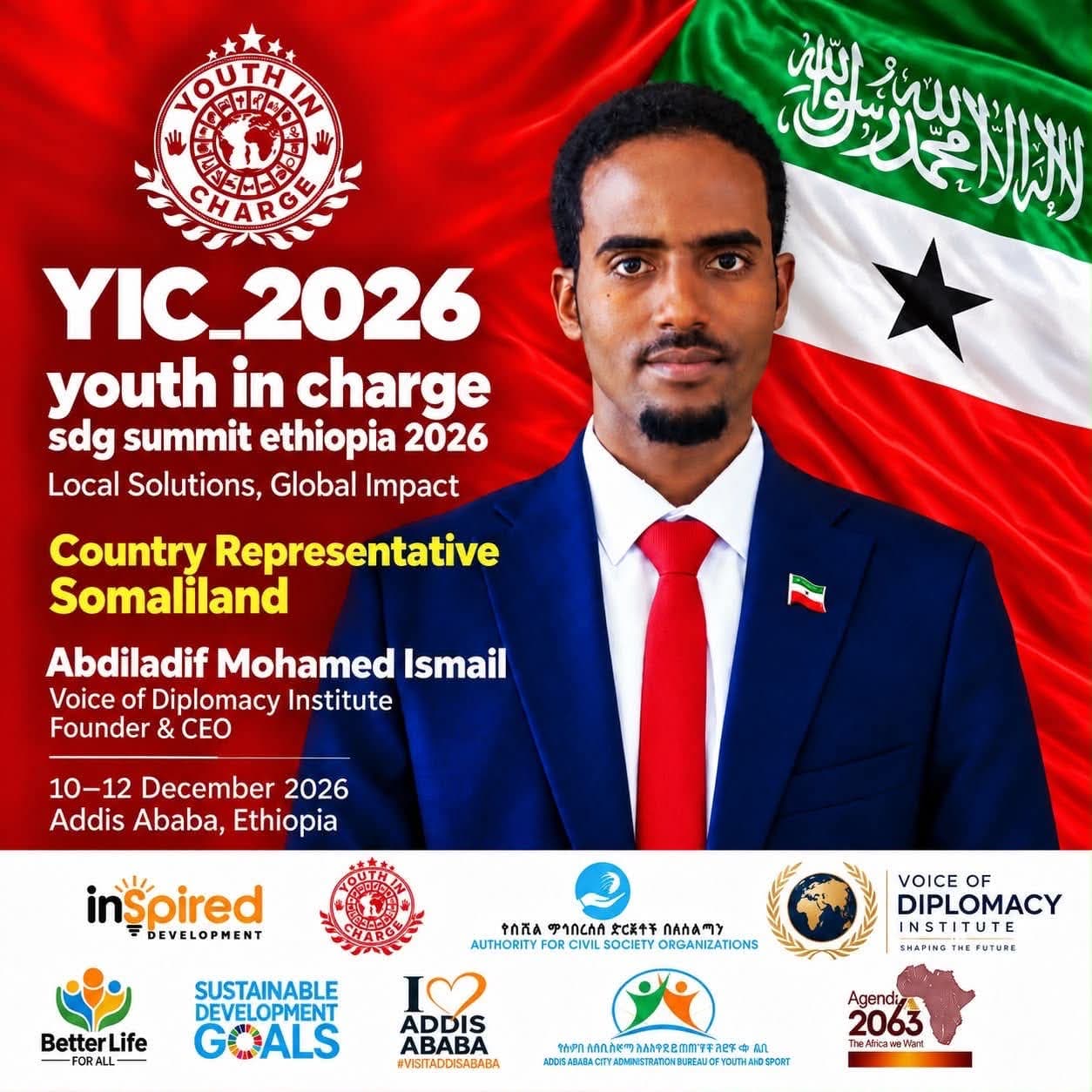 Youth In Charge SDG Summit Ethiopia 2026, photograph 1