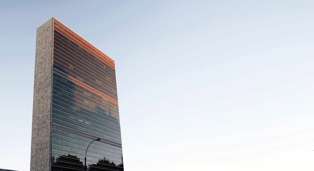 The United Nations Secretariat building